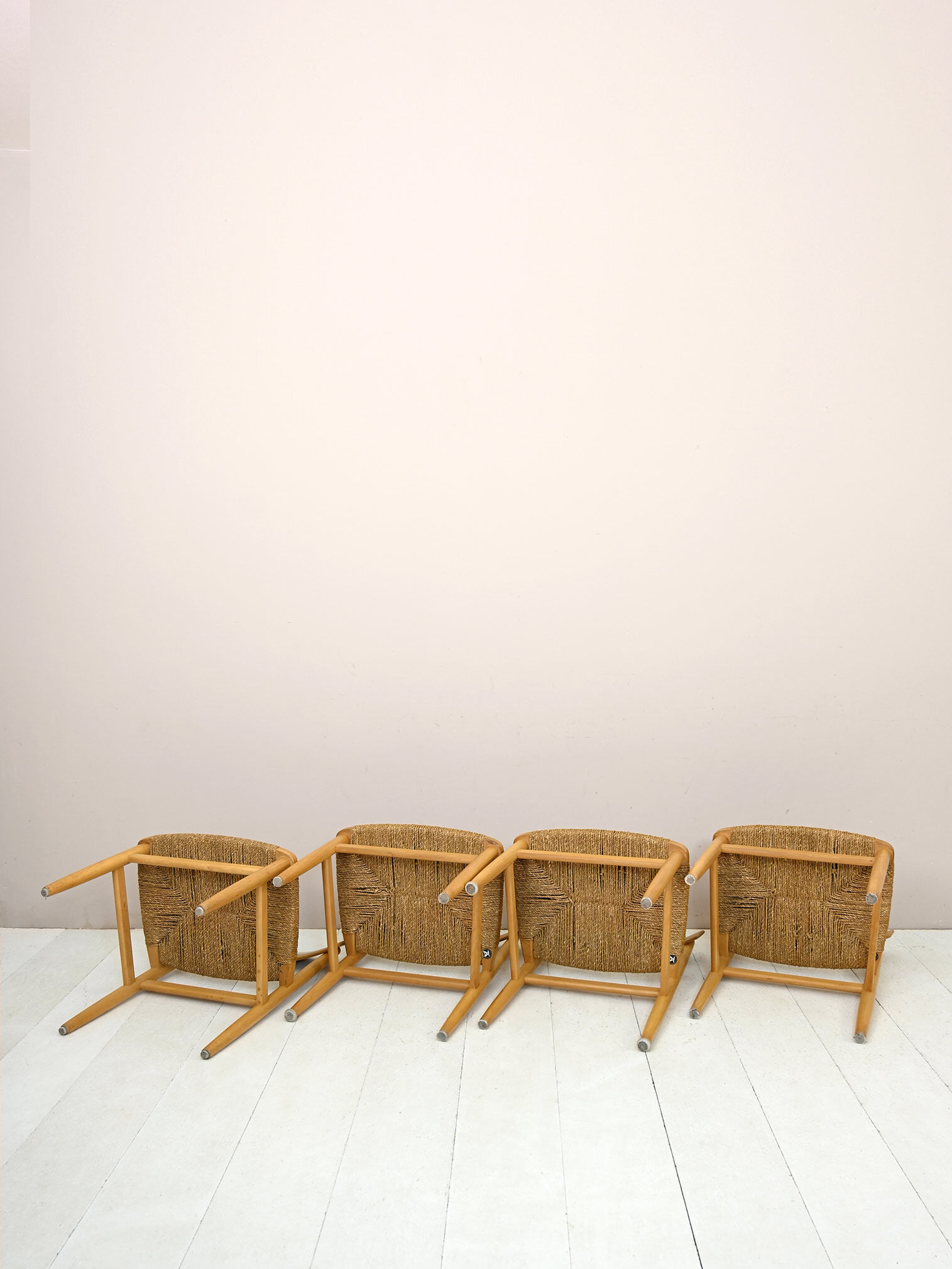 Set of 8 chairs by børge mogensen for karl andersson