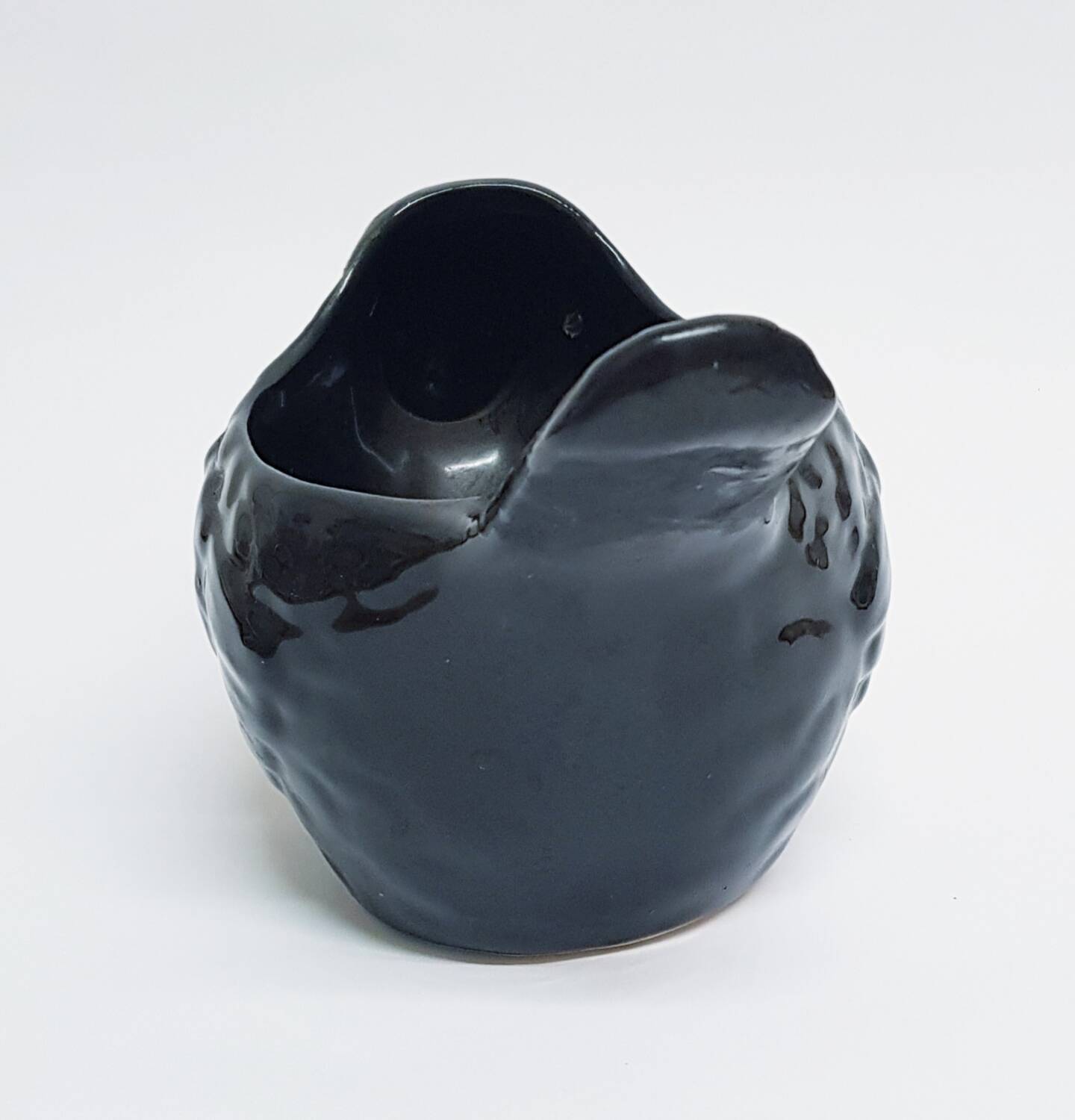 Cache-pot en céramique toucan vintage