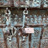 console - Burmese teak wedding chest