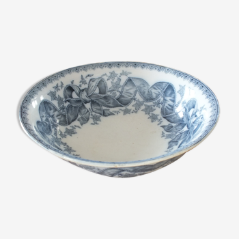 Plat Sarreguemines U&C Rosette en Terre de Fer