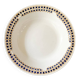 Large round dish from the Faïencerie Nouvelle de Givors, "Maryse" model