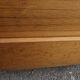 Vintage 1960s storage cabinet with curtains