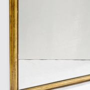 Miroir monumental Louis Philippe du XIXe siècle avec cadre fin