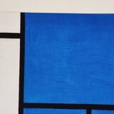 Piet Mondrian illsutration