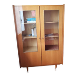 Vintage wooden showcase