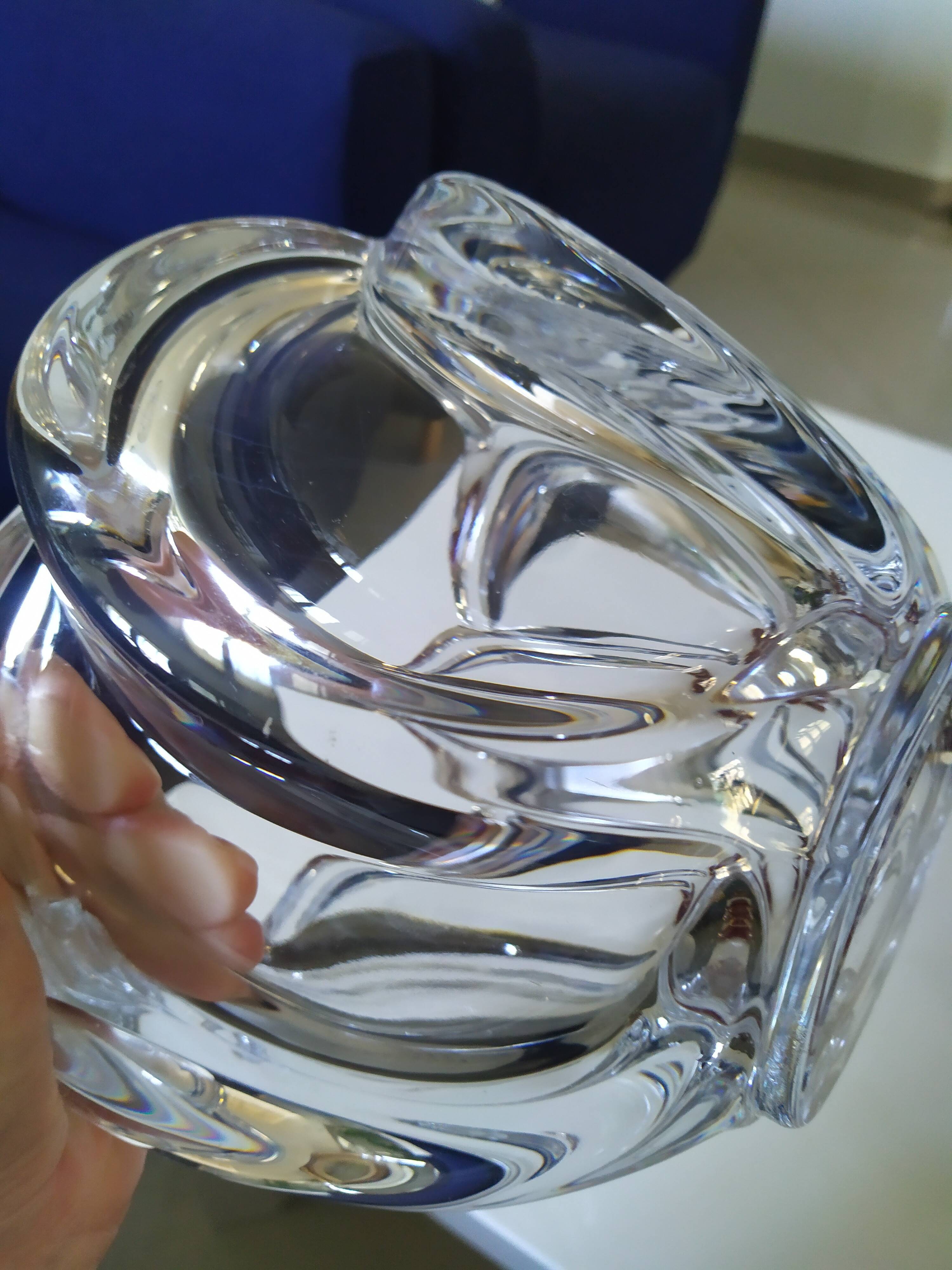 Vase Cristallerie de Vanne Le Châtel