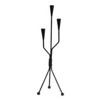 Scandinavian metal candle holder 1970