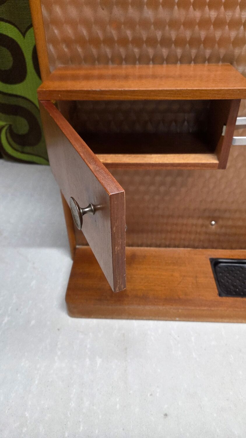 Vintage 1960s coat rack wardrobe