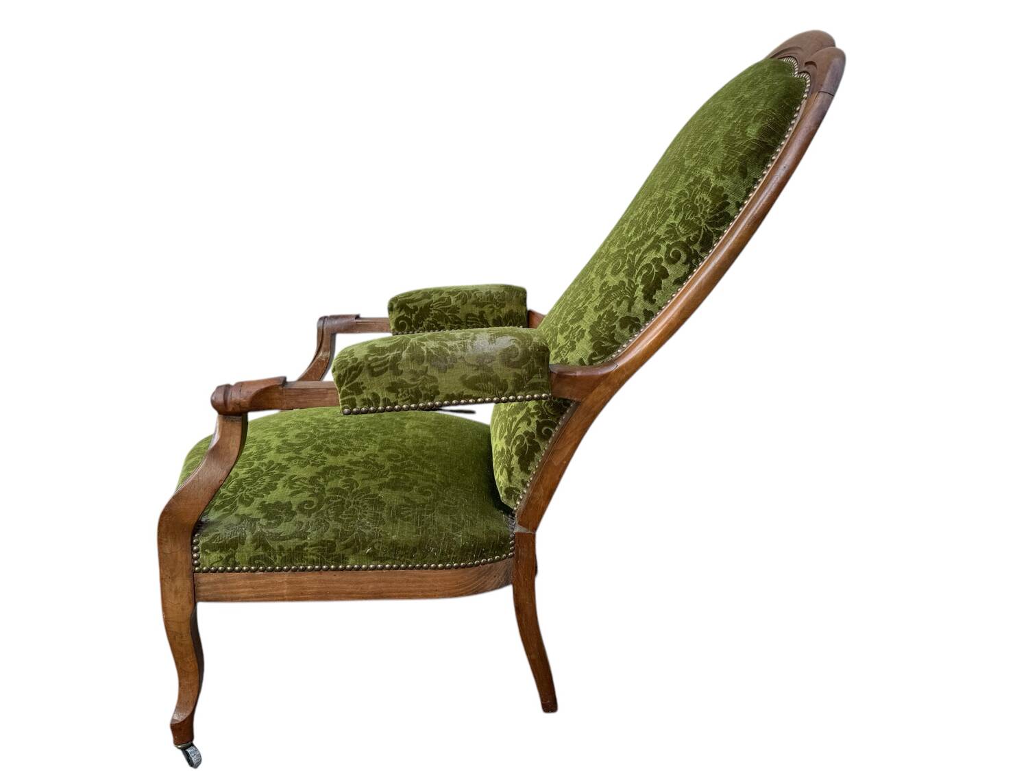 19's voltaire rack and pinion armchair