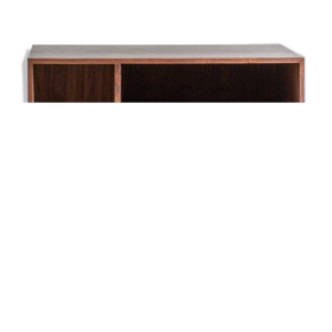 Commode en noyer et peinture