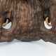 Sculptural Mask Wood - Face & Royal Cobra (Naga) - Tribal Art Indonesia