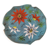 Glazed earthenware dish in the style of Bresse pottery