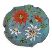 Glazed earthenware dish in the style of Bresse pottery