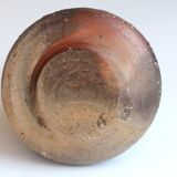 Abstract sculpture by Eric Astoul in sandstone, La Borne