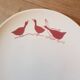 Set of 5 vintage dessert plates from Lunéville.