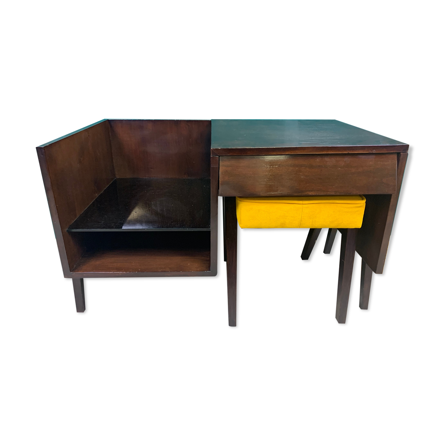 Vintage dressing table with her seat