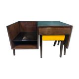 Vintage dressing table with her seat