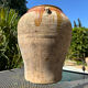 Ancient terracotta pottery jar from the 20th century