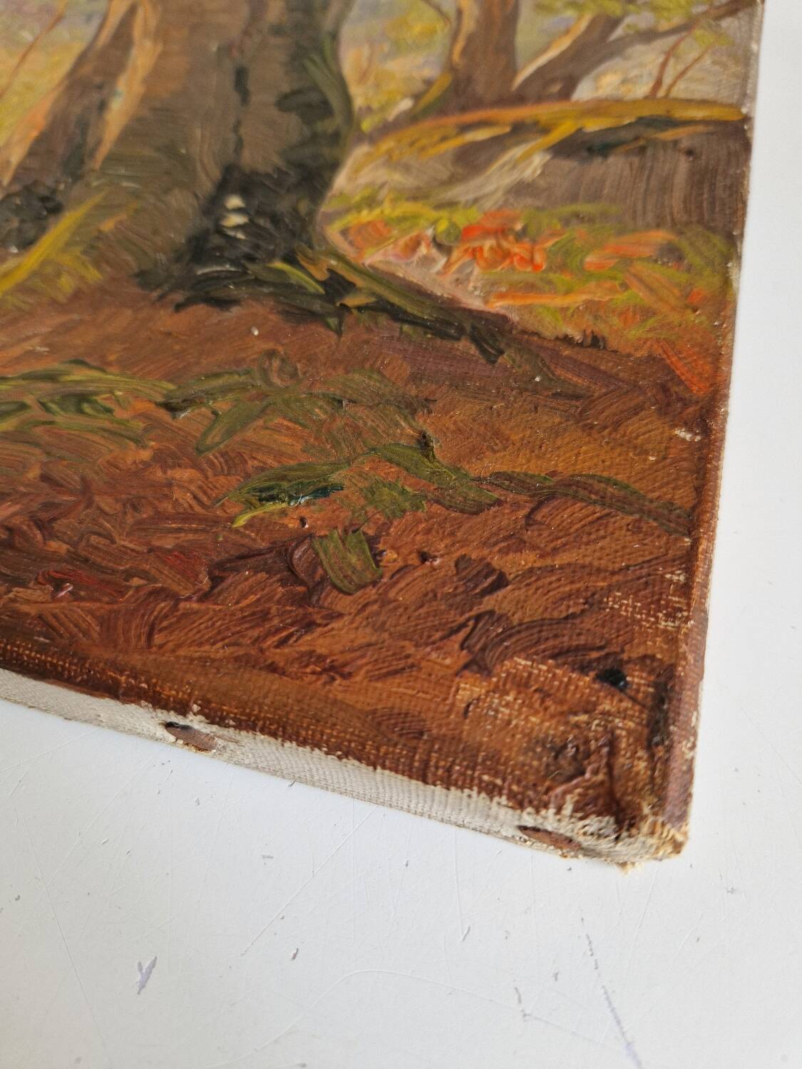 Old 19th century painting signed Jean Dufau