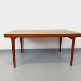 Vintage rectangular Scandinavian dining table by Johannes Andersen Samcom