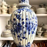 Royal Delft ginger jar in blue Dutch earthenware