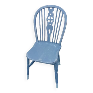 chaise en bois patiné