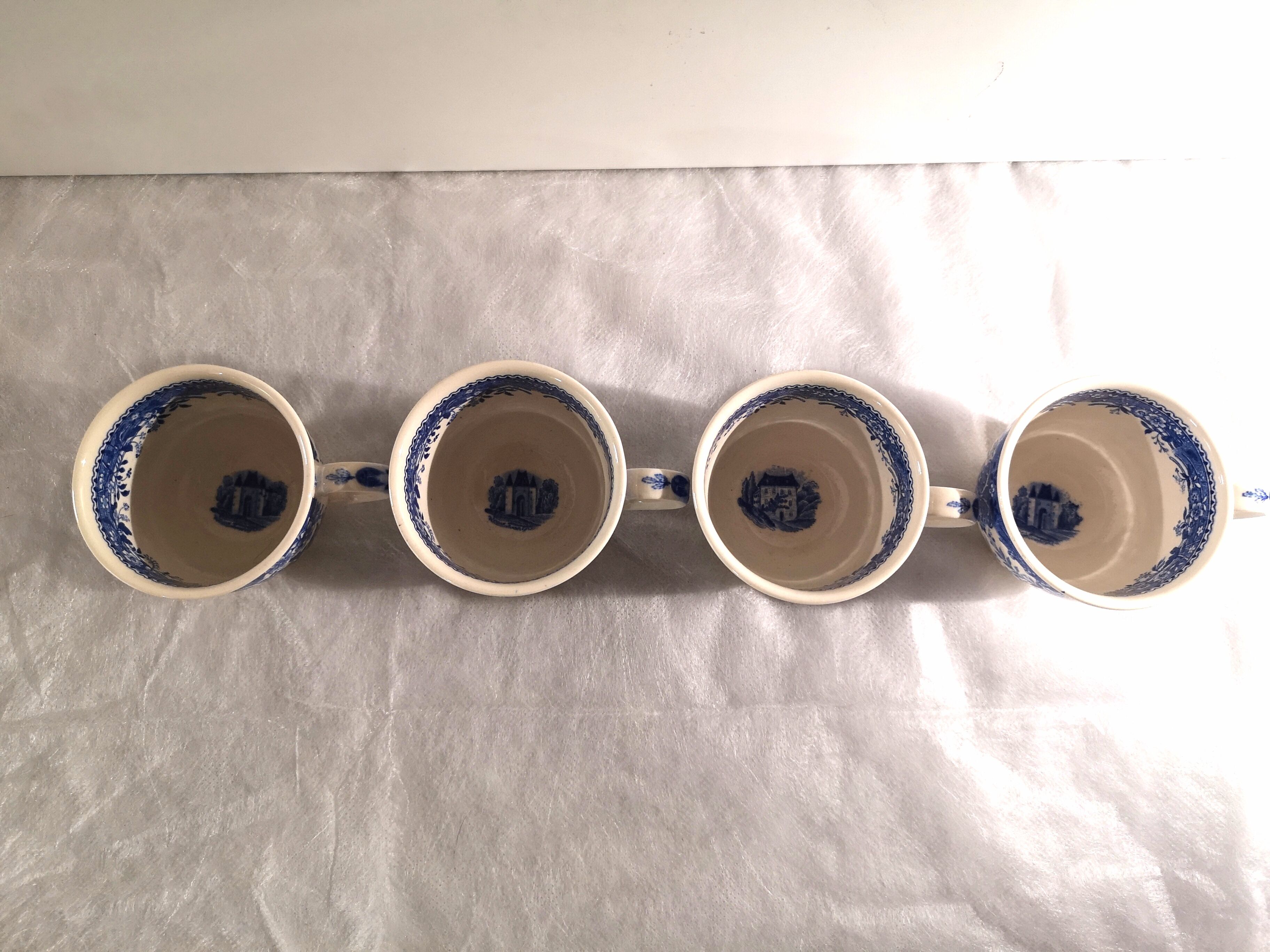 Burgenland Villeroy and Boch cups and sub-cups