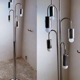 Lampadaire 5 lumières chromé des années 70