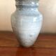 Blue grey sandstone vase