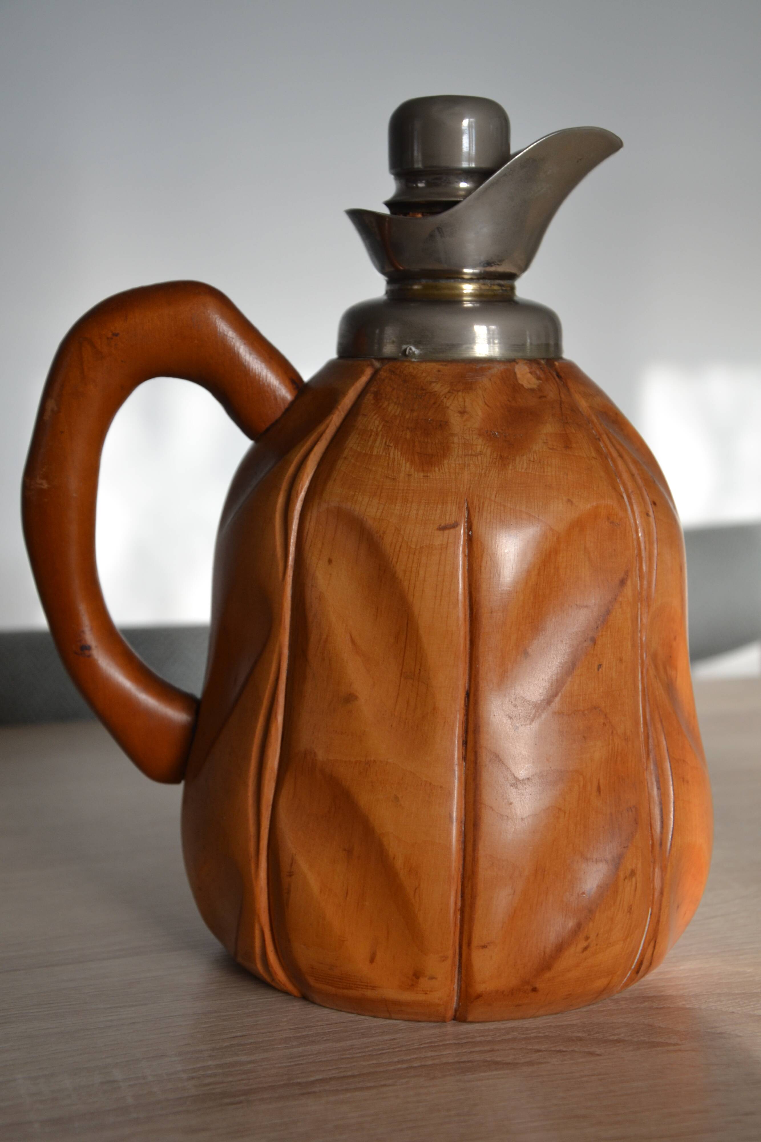 Aldo Tura thermos carafe for Macabo Italy 1950