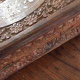 Indian carved wooden box