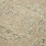 Handwoven unique anatolian beige rug 185 cm x 298 cm - 36743