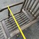 Teak folding steamer deckchair Scan Design - colonial liner style