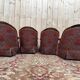 Suite de 4 fauteuils crapaud époque Napoléon III