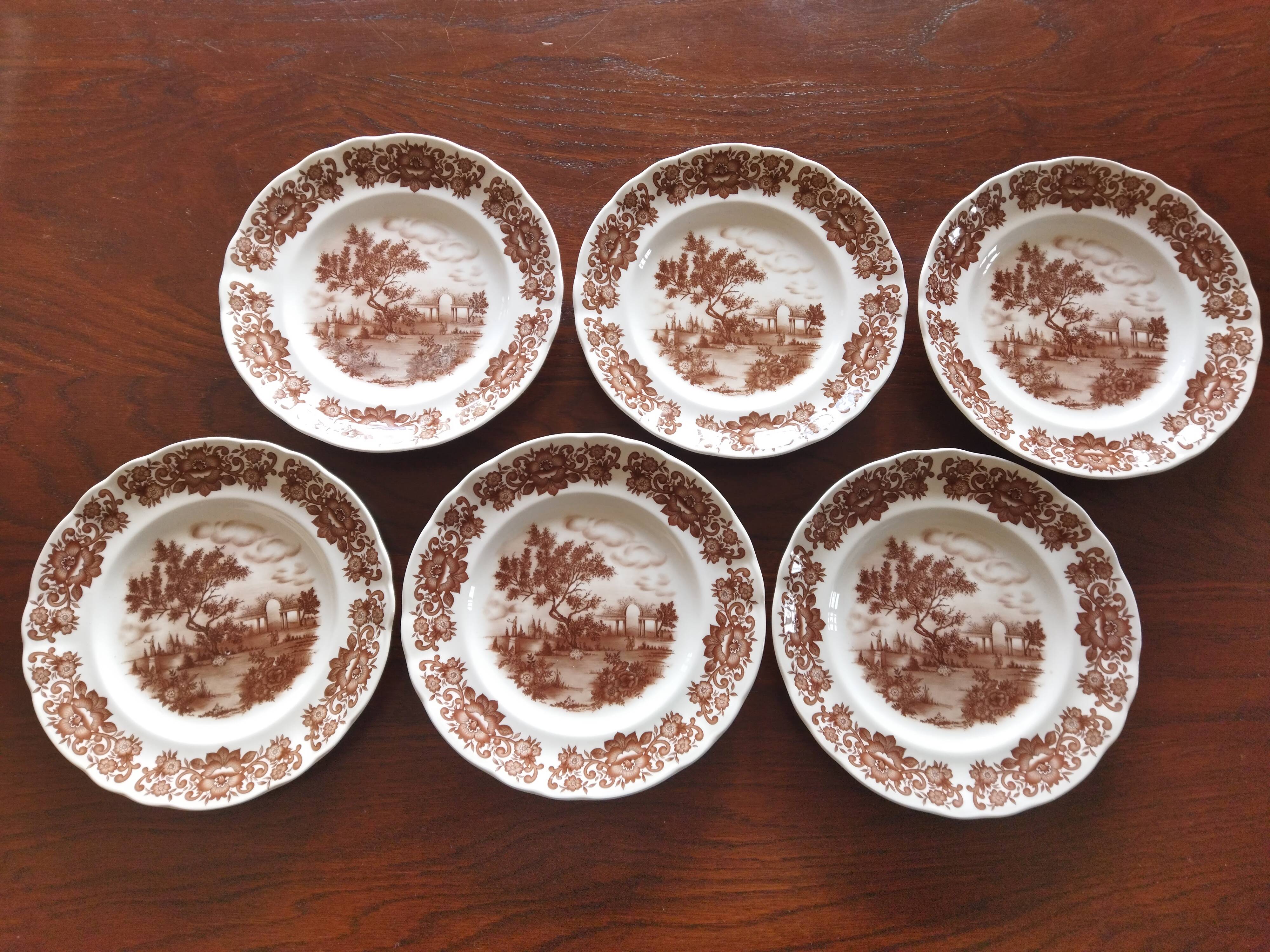 12 dessert plates Pontesa Spain
