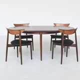 Niels Otto Moller model 15 dining table in rosewood Denmark 1960