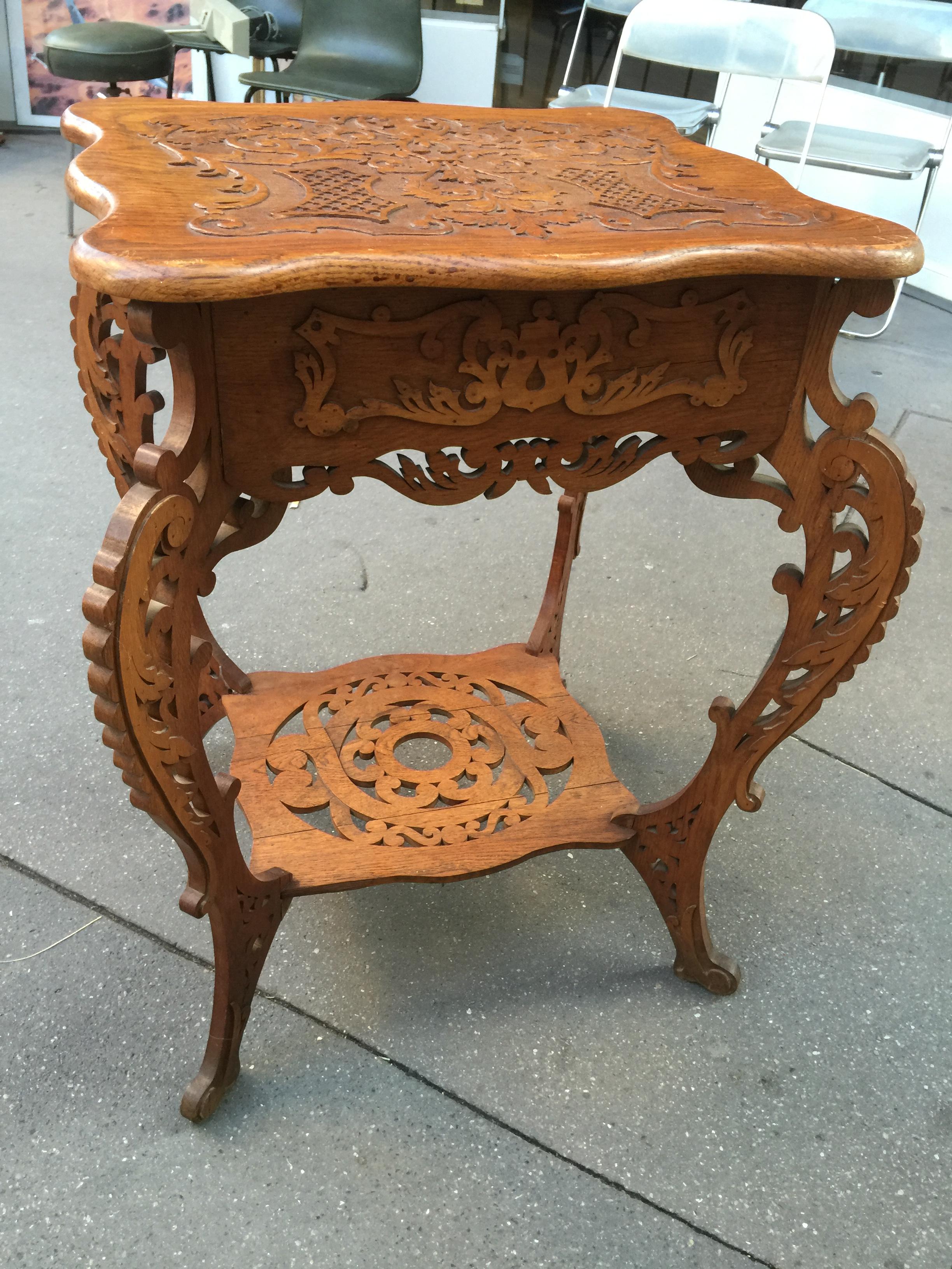 Exotic gueridon table