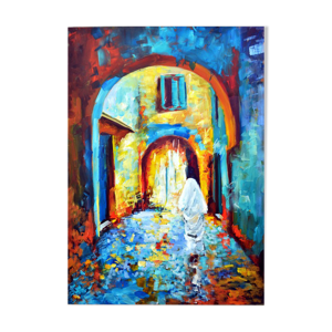 Tableau peinture à l'huile fait