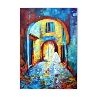 Handmade oil painting painting