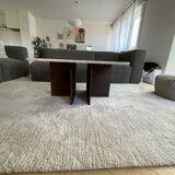 Travertine coffee table