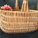 Old wicker basket