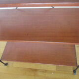 Vintage shelf on wheels 60s