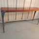 Console BoConcept longue enfilade nordique aluminium alu 70