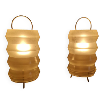 Pair of Vintage Habitat Lamps
