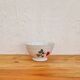 Set of 4 small porcelain bowls decorated with vintage roses