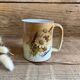 Duo of Vallauris stoneware mugs