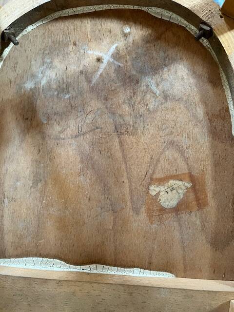 Mismatched set of 4 bistro chairs