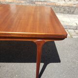 Table scandinave teck extensible
