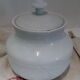 Sugar candy in white porcelain