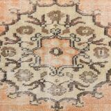 5x9 Peach Orange Antique Vintage Rug 166x263Cm SK 24342
